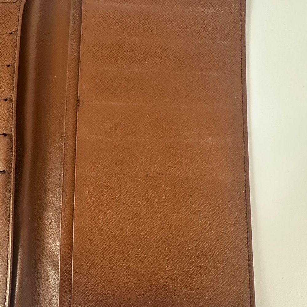Louis Vuitton Monogram Leather Long Wallet Brown – Made in Spain - Picture 5 of 16